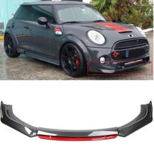 Carbon Fiber Spoilerlippe für Mini Cooper S F56 MK3 Frontspoiler Spoilerschwert