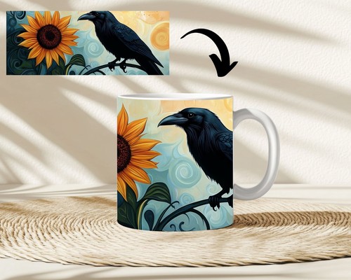 Kaffeetasse rabe mit - kaffeetasse,