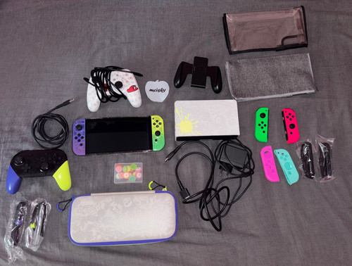 Nintendo switch oled splatoon - nintendo,
