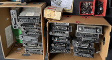 Posten Oldtimer Youngtimer Autoradio Radio Kassetten aus Werkstatt für Händler x