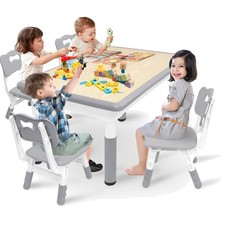 Kindertisch Stuhl Set mit 4