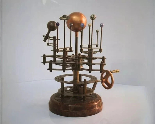 Antik messing orrery - messing,