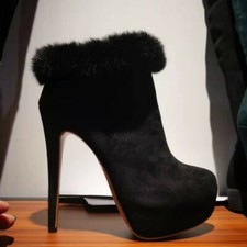 Damen High Heel Stiefeletten