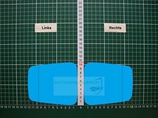 Außenspiegel Rückspiegel Ersatzglas Motorrad BMW Typ K100 RS Asphärisch Blau