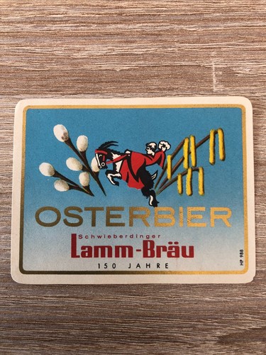 Bieretikett lammbräu - bieretikett,