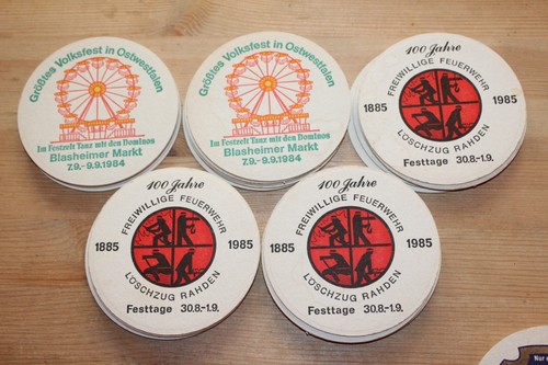 Bierdeckel barre bräu - bierdeckel, viele
