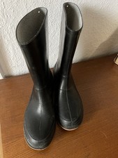 Nora Gummistiefel Größe 44, halbhoch, schwarz