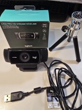 Logitech C922 Webcam Kamera Full HD 1080p, USB Anschluß, mit Stativ, OVP