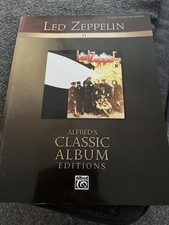 Led Zeppelin Authentic Guitar-Tab Edition Book - LED ZEPPELIN Rare 
