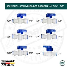 Spülventil Steckverbinder