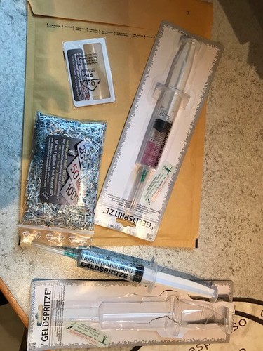 Geldspritze notfall geschenk - 1, notfall/geschenk