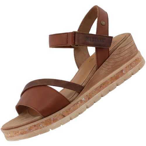Mustang damen keil - damen, keil-sandalette