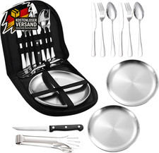 Camping Besteck Set Edelstahl