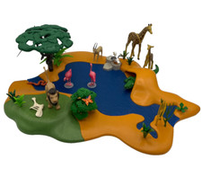 Playmobil Konvolut 4827 Große Wasserstelle Safari Afrika Tiere Zoo Wildnis Tier
