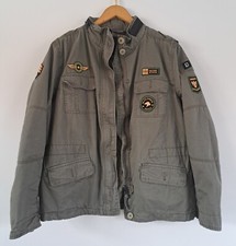 Militär Army Jacke Damen Gr. 46 Brandit Britannia Parka Unikat NEU Oliv Grün 