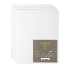 4x bespannter MALKARTON