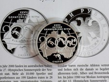 Russland 3 Rubel 2000