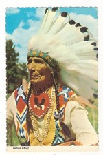 9/358 AK INDIAN CHIEF INDIANER HAUPTLING FEDERN gel. nach ZWEIBRÜCKEN