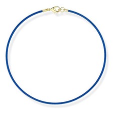 Kautschuk Kette / Armband 2 mm