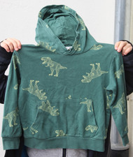 Grüner hoodie von mit - von, h&m