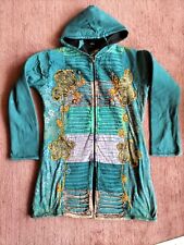 Mantel * Hippie * Goa * Nepal *, made in Nepal, Kapuze, Gr. XXL