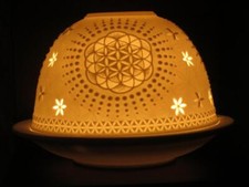 Starlight Porzellan Windlicht