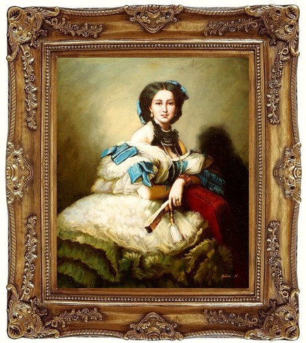 ölbild countesse varvara - countesse,