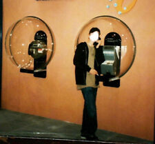 Telefonhaube Acryl Schallschutz Handy Sprechmuschel Telefonzelle Plexiglashaube