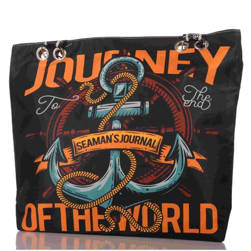 Strandtasche maritim anker - maritim,