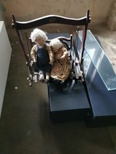 Schaukelstuhl Deko Oma Opa