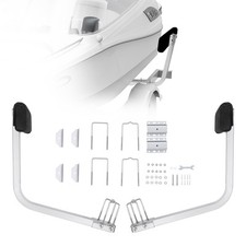 Anhängerpfahl Bootsanhänger Trailer Kurbelstütze Bootsführung T-Form