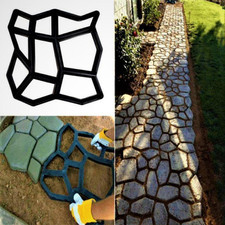 Garten Einfahrt Pflaster für Form für DIY Beton Trittsteine und Wege