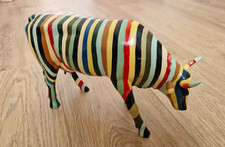 Cowparade Kuh groß 2002 Large - 20112 cow parade striped Stier Figur Skulptur