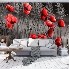 Vlies Fototapete BLUMEN WIESE