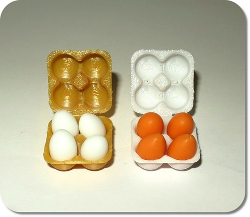 Miniatur eierpackung - miniatur,