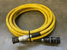 Weber COAX Schlauch 10m Single Kupplung Hydraulikschlauch gelb