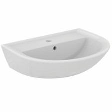 Ideal Standard Eurovit Waschtisch 60x47cm m. Wasserleiste W332301 Waschbecken