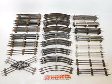 55x Spur 0 Schrägschwelle-Gleis für elektr Betrieb (Karl Bub, Bing etc) #CN533-7