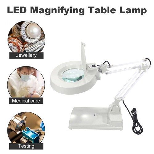 Led lupenleuchte 10x - 20x, lupe