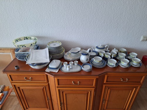 Porzellan service - porzellan,