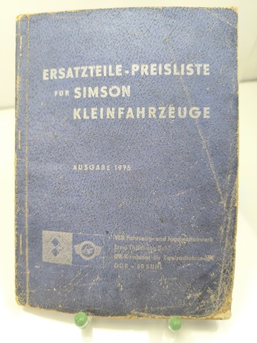 Original ddr simson ersatzteil - ddr,