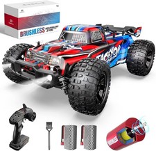 Brushless Monster Truck 1:10 RC Car 60+km/h 4WD + 2 Akkus LED