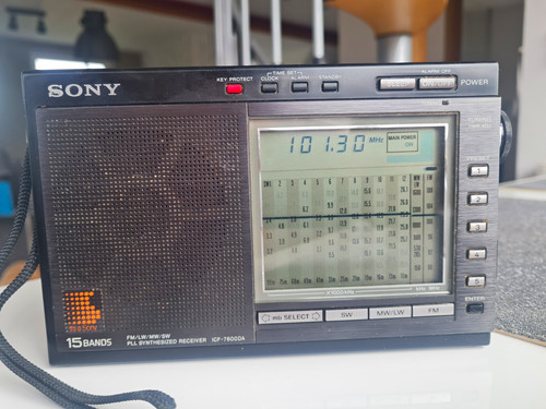Sony icf 7600da taschenradio - sony,