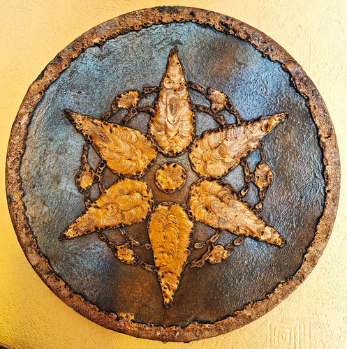 Großes vintage wandrelief - großes,