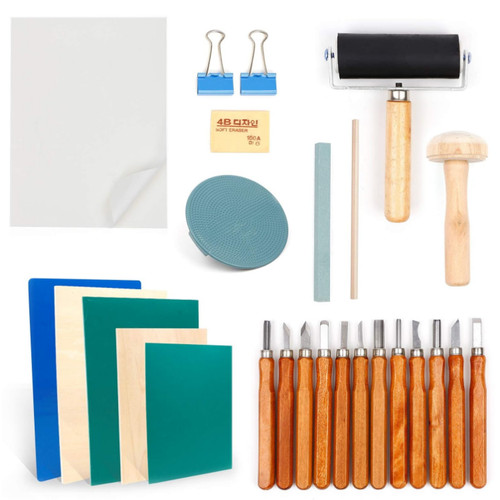 Blockdruckset stück - 53,
