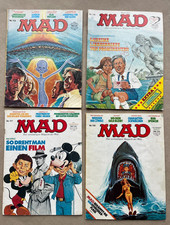 4 MAD Magazin Hefte Nr.  112, 114, 117, 119 - GUT!!