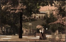 10 alte Ak Wiesbaden, diverse