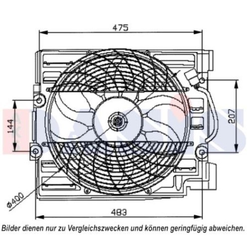 Lüfter motorkühlung - lüfter,