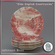 Ein Suppenteller 22cm Johnson