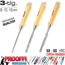 3 x Profi Stechbeitel